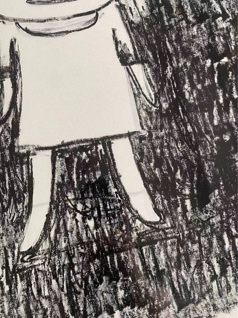 **奈良美智（Yoshitomo Nara）版画　展覧会限定作品**