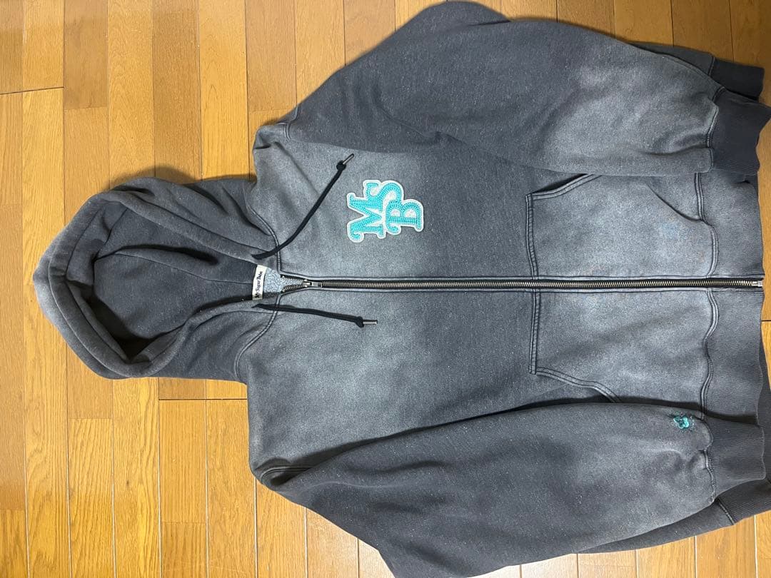 MSBフード付きジップパーカ