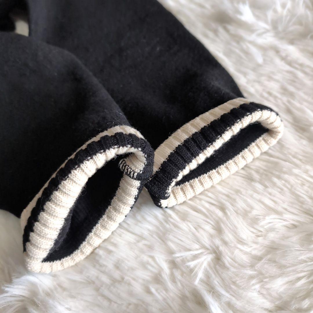 美品 マッキントッシュ カシミヤ混 チルデンニット セーター M ブラック