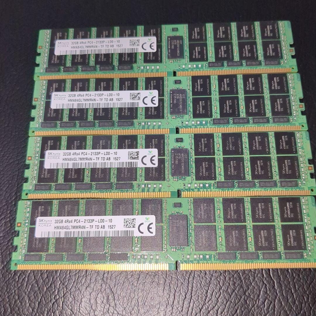 よ*。様 サーバ用メモリー SK hynix 32GB 4枚 計128GB RD