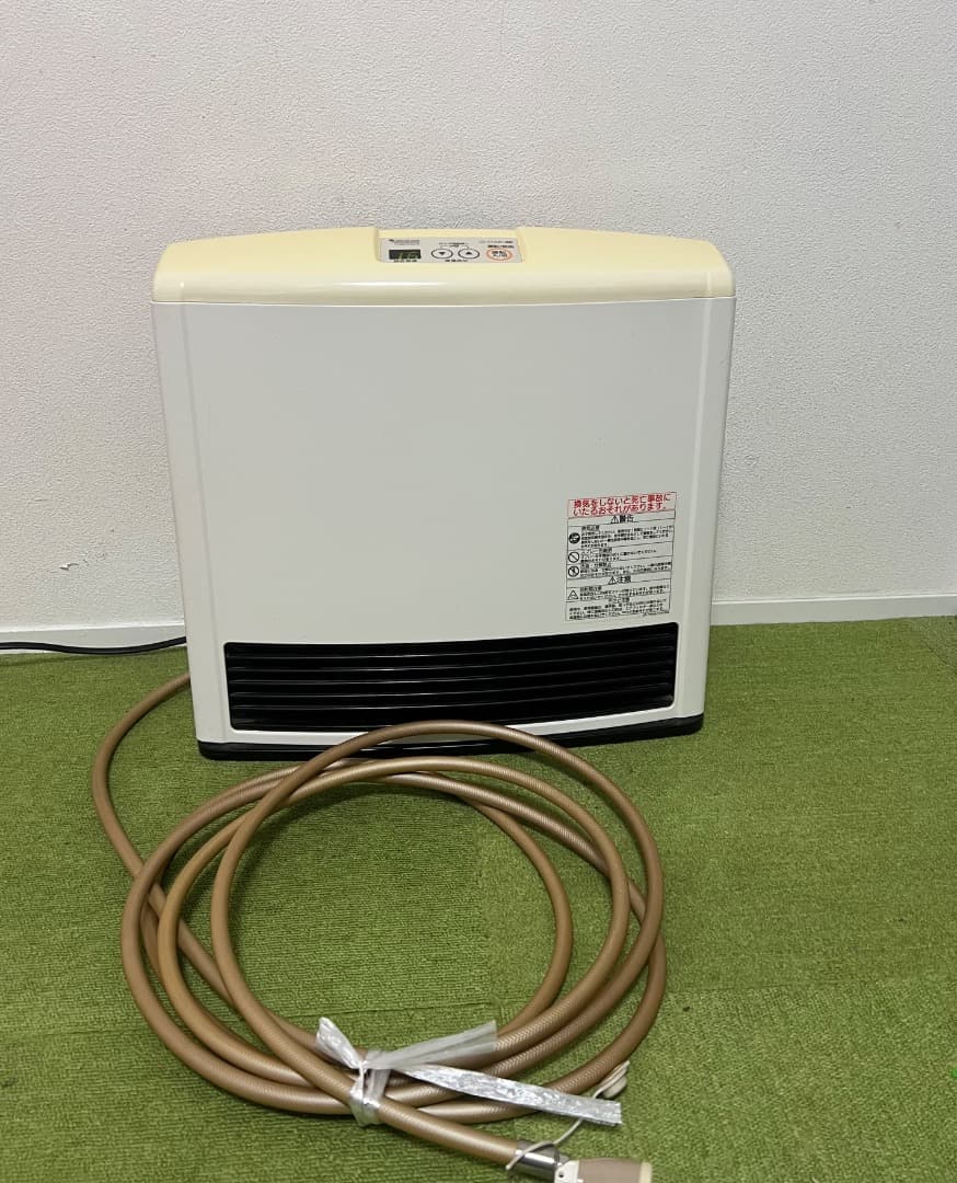 リンナイ ガスホース5m付き ガスファンヒーター 都市ガス RC-M4003E