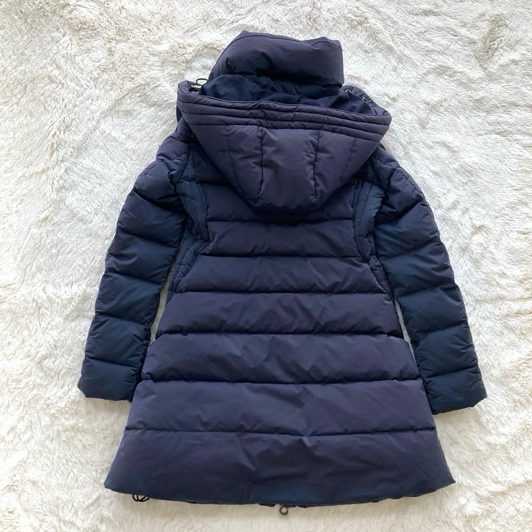 定番人気✨ TATRAS タトラス 2way ダウンコート ネイビー S フード