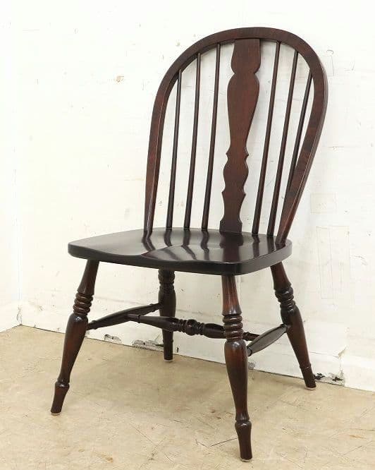 展示品！【北海道民芸家具】HM266・ウィンザーチェア②◆樺材・椅子