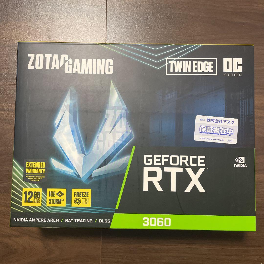 ZOTAC GAMING GeForce RTX 3060 Twin Edge…