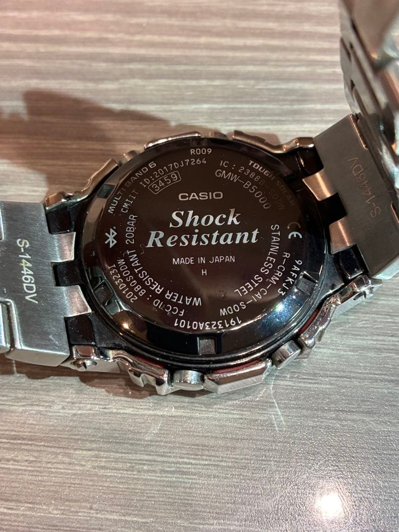 G-SHOCK GMW-B5000D-1JF カシオ　フルメタル