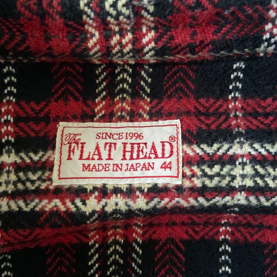THE FLAT HEAD ネルシャツ