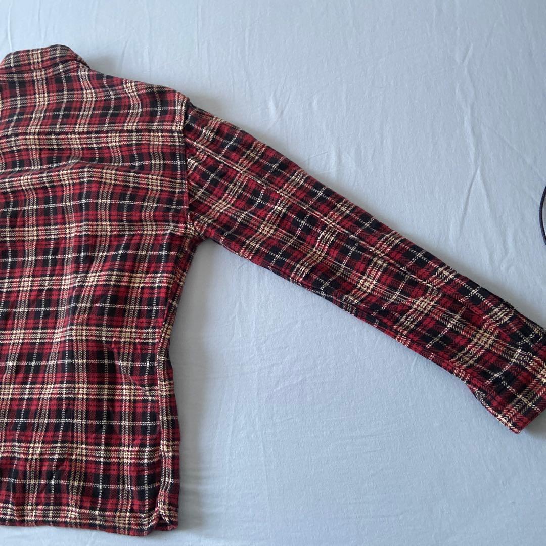 THE FLAT HEAD ネルシャツ