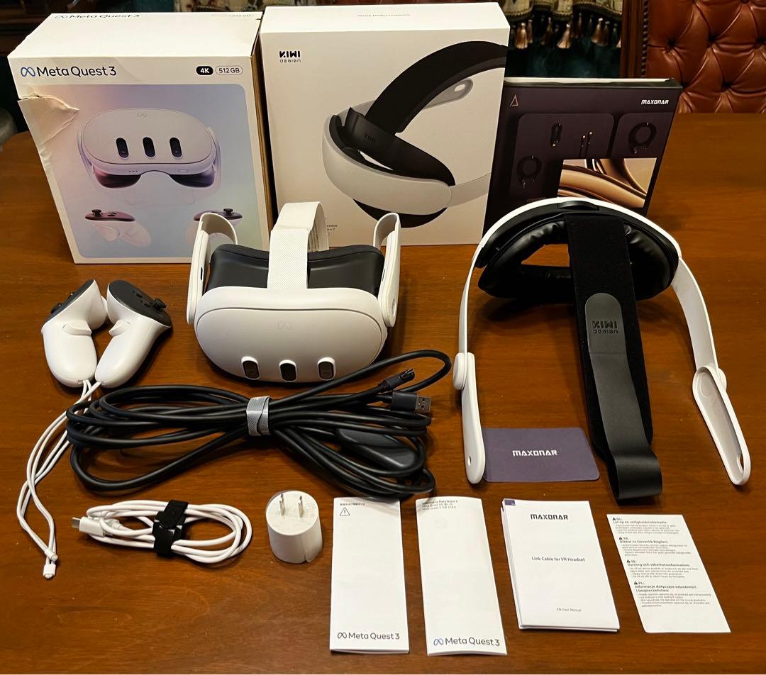  Quest3 512GB + KIWI K4＋その他一式セット