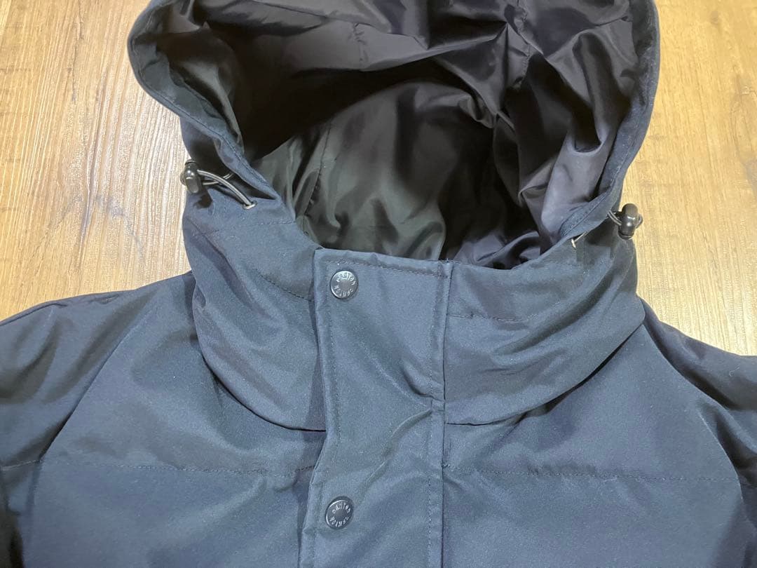 【DANTON】【ダウンジャケット】【ネイビー】【XS】【1シーズンのみ使用】