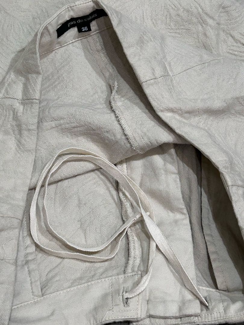 パドカレ　ピースデニム　針葉樹柄