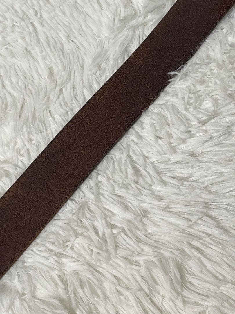 Levi’s リーバイス 本革 レザーベルト ブラウン USA刻印 ヴィンテージ