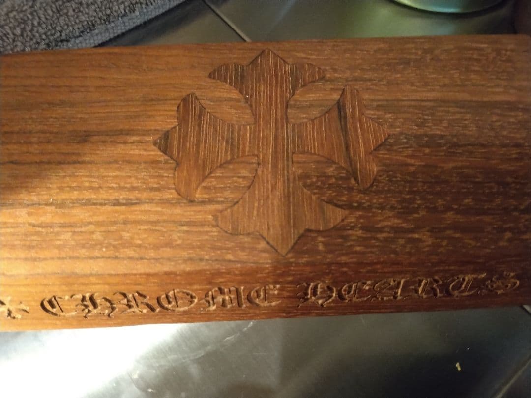 Chrome Hearts 木製ディスプレイ台