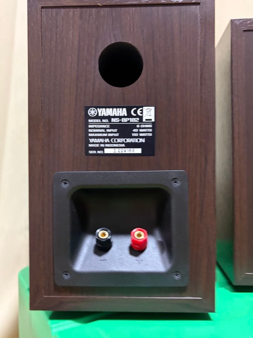 美品！YAMAHA スピーカー NS- BP182 ケーブル&バナナプラグ付