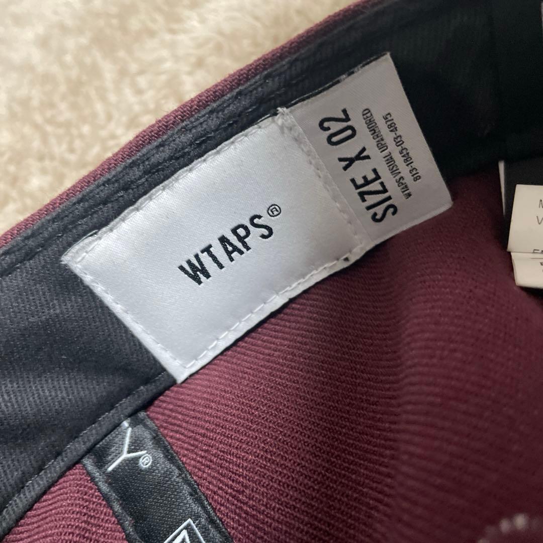 WTAPS × Newera キャップ　バーガンディ　ZORN