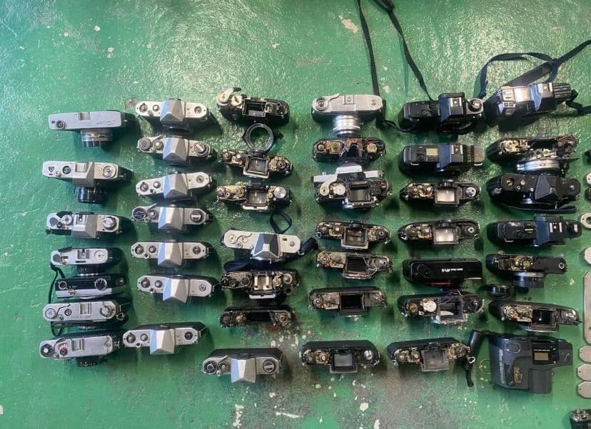 【ジャンク】フィルムカメラ 一眼レフカメラ 本体 パーツ 部品取り