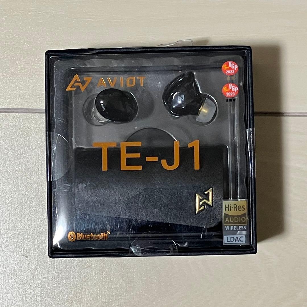 【新品】AVIOT TE-J1 ワイヤレスイヤホン ブラック