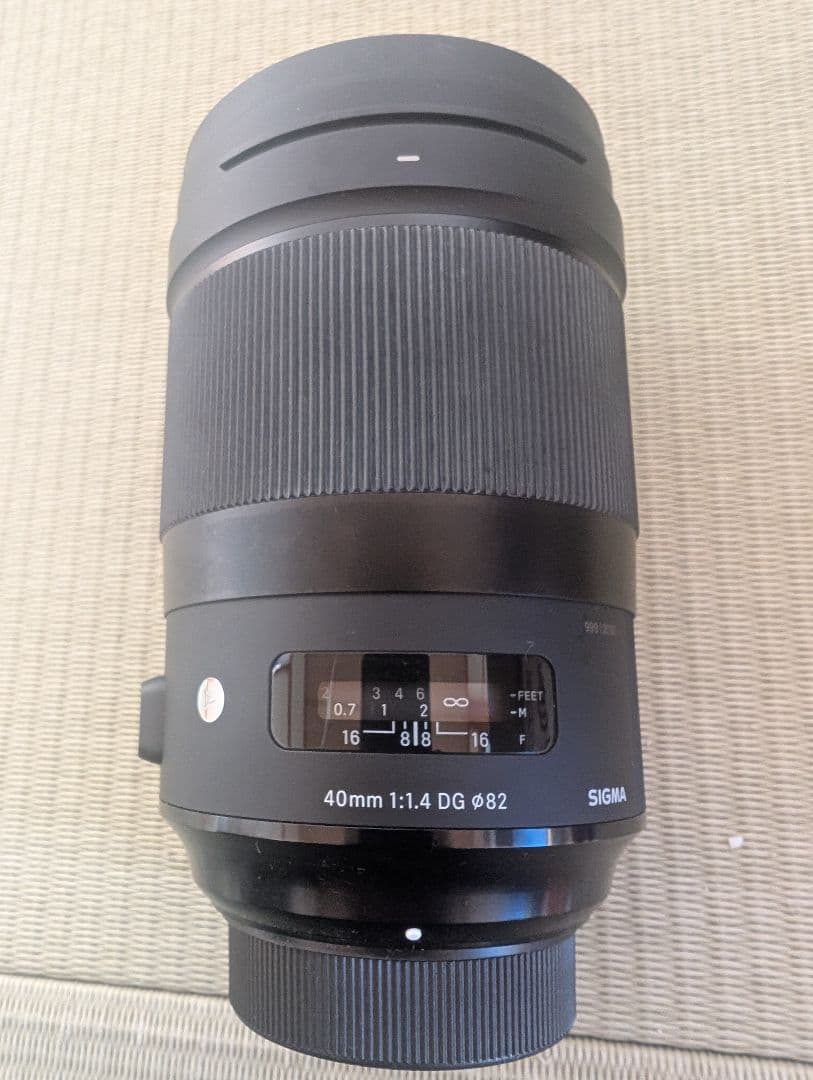 SIGMA 40mm f/1.4 DG HSM レンズ