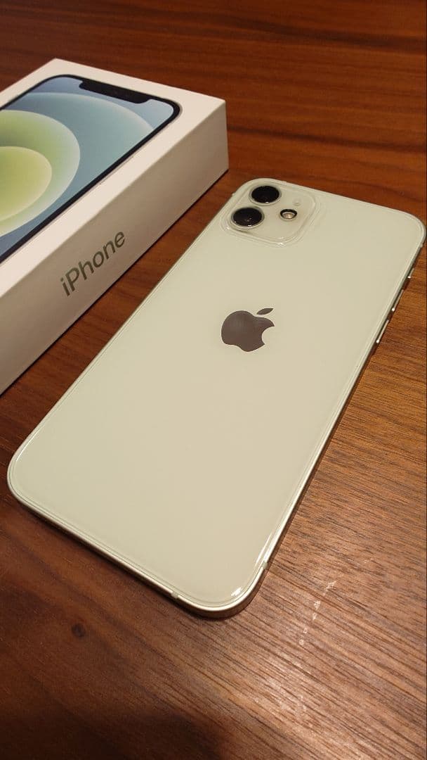【美品だが訳有】Apple iPhone 12 ミントグリーン 64GB 本体