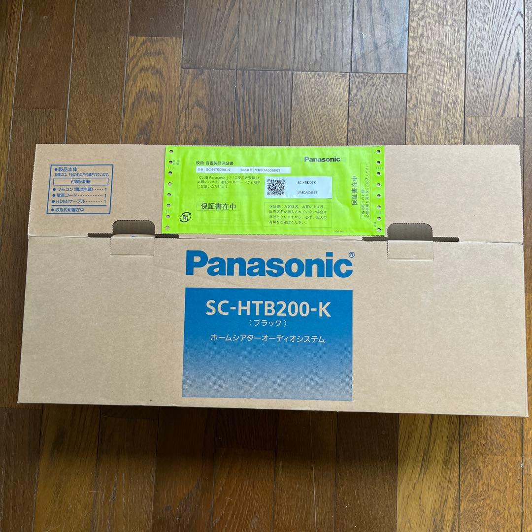 Panasonic SC-HTB200-K スピーカー