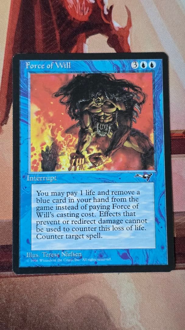 mtg 意志の力 force of will アライアンス ALL