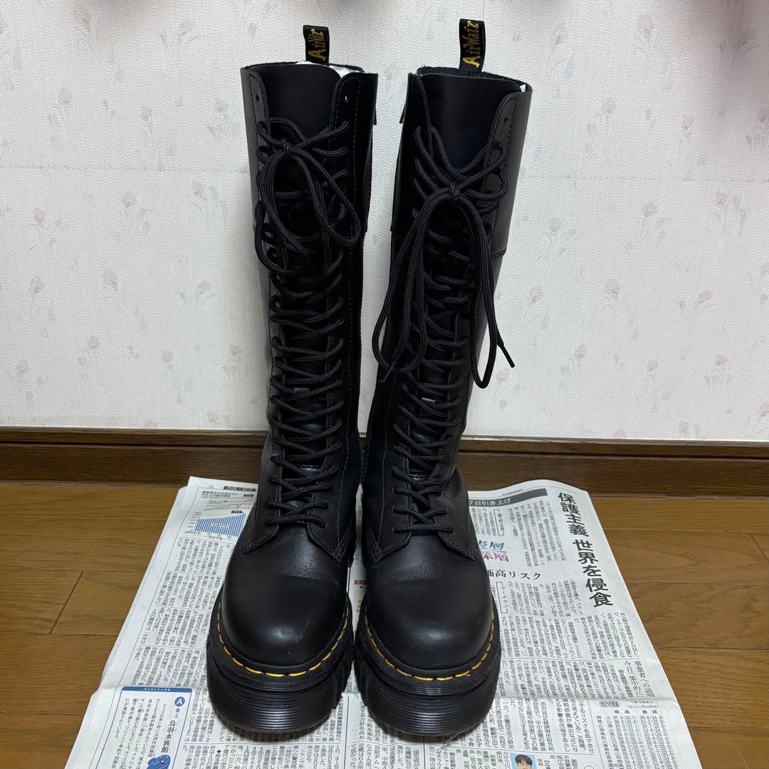 Dr.Martens AUDRICK 20ホール　UK4 ロングブーツ