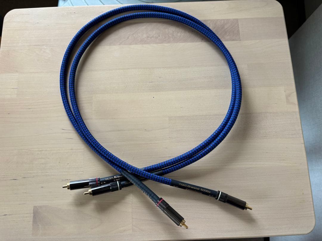 ゾノトーン　7NAC-Granster 5000α RCAケーブル 1.0mペア