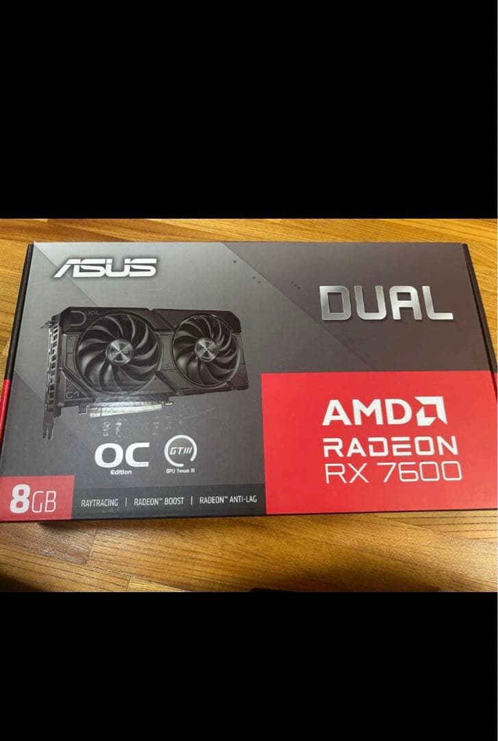 グラフィックボード・グラボ・ビデオカード ASUS Radeon RX 7600 OC Edition 8GB