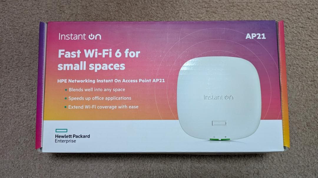 HPE Instant On AP21 無線LANルーター