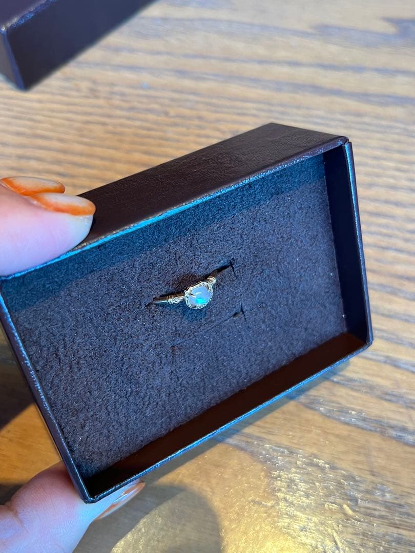 fumikaAsan 様agete K10 天然石リング　付属品なし