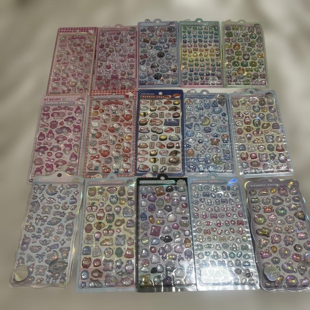 ボンボンドロップシール 15枚セット