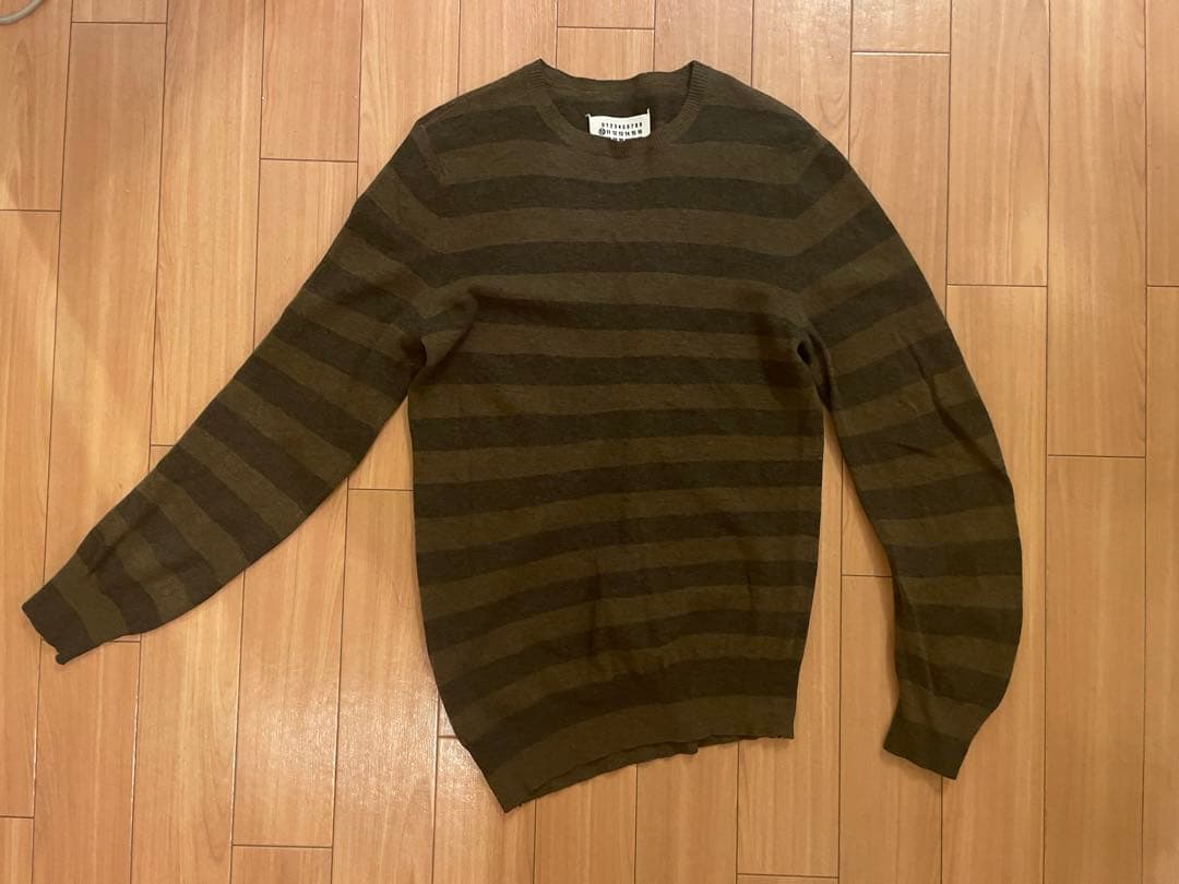 マルタン・マルジェラMartin Margiela変形ボーダーニット　セーター