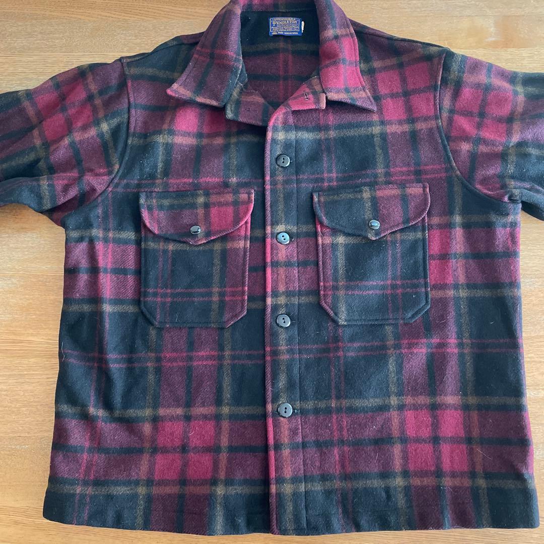 ペンドルトン　ウールジャケットシャツヴィンテージ