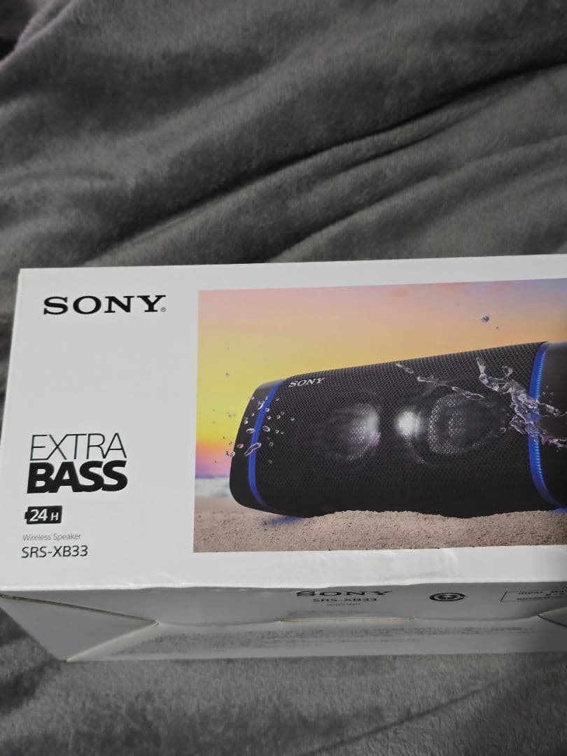 SONY　ワイヤレスポータブルスピーカー　SRS-XB33