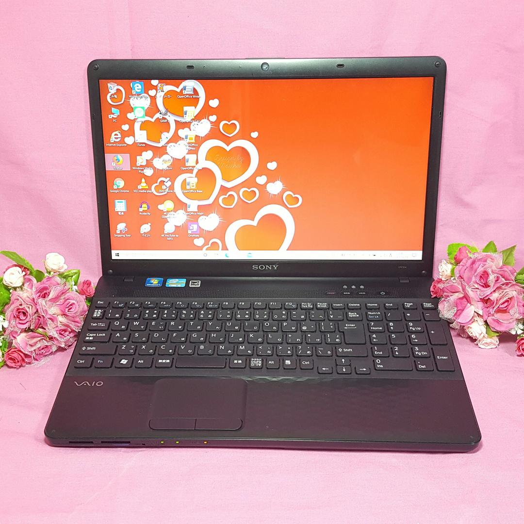 美品✨大人気✨ソニーVAIO✨最新Windows10✨カメラ搭載✨Wi-Fi