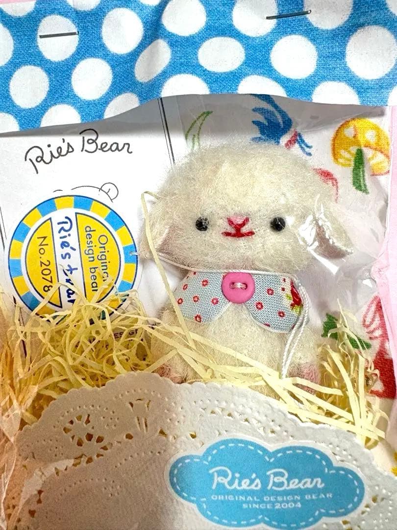 Rie's bearひつじさん　アーティストベア　国内作家さま