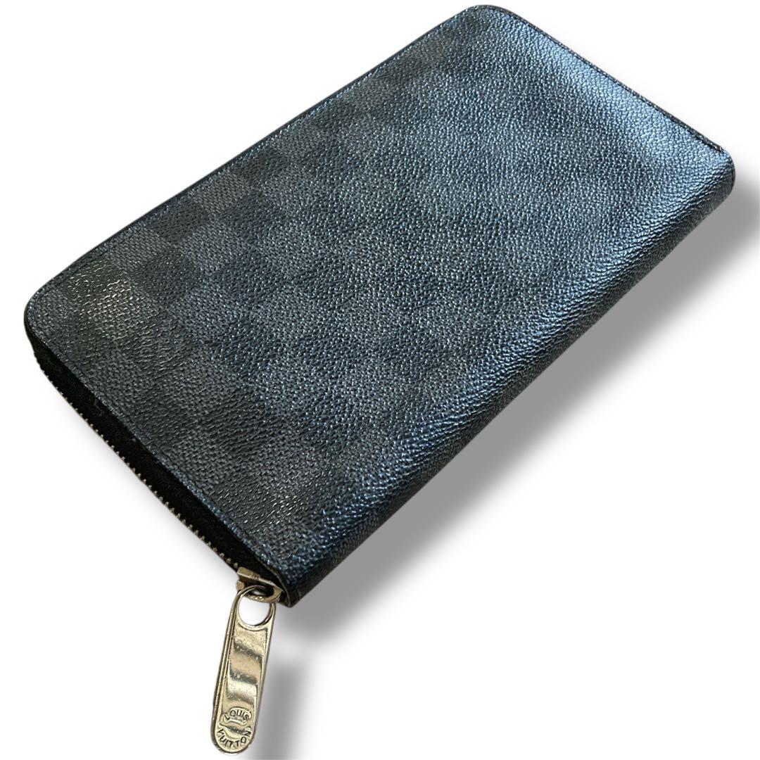 LOUIS VUITTON スペイン製 ダミエ 長財布 ジッピー オーガナイザー