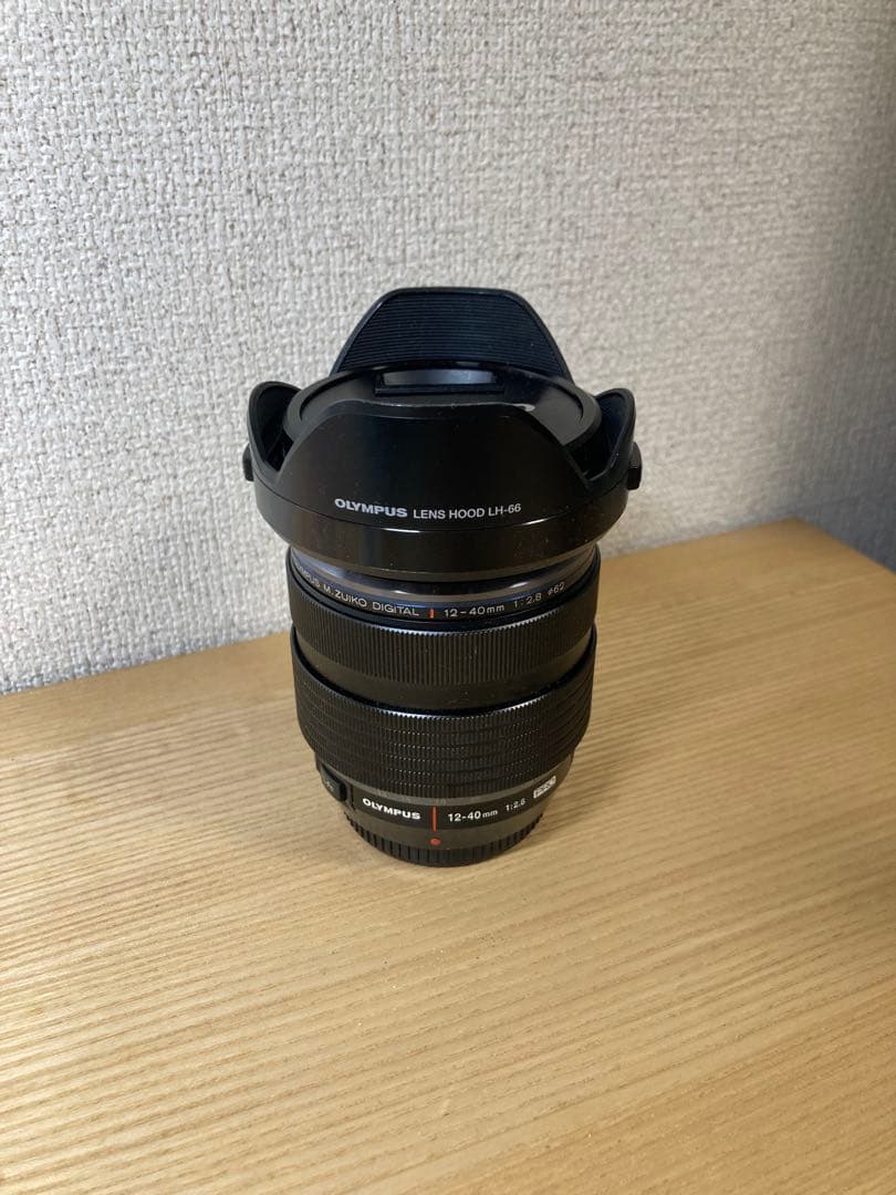 レンズ　OLYMPUSM.ZUIKO 12-40 f2.8 プロテクト付き