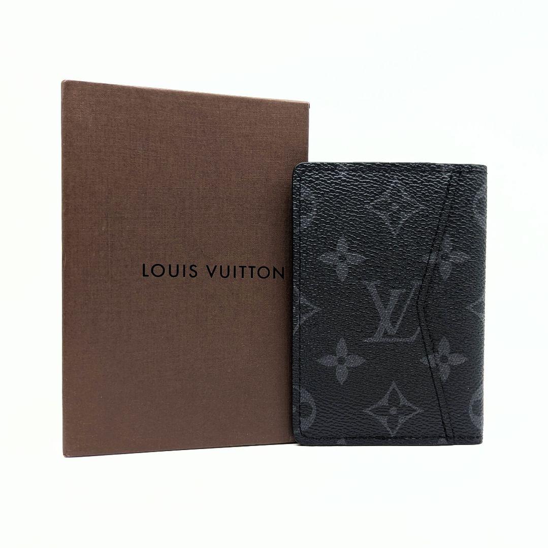 【箱付き未使用品】ルイヴィトン 名刺入れ カードケース モノグラム エクリプス