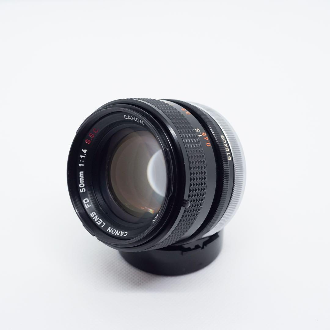 【美品】CANON FD S.S.C 50mm f/1.4 単焦点レンズ