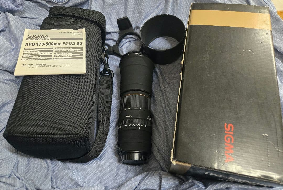 【土日限定値下げ】SIGMA レンズ 170-500mm F5-6.3 DG