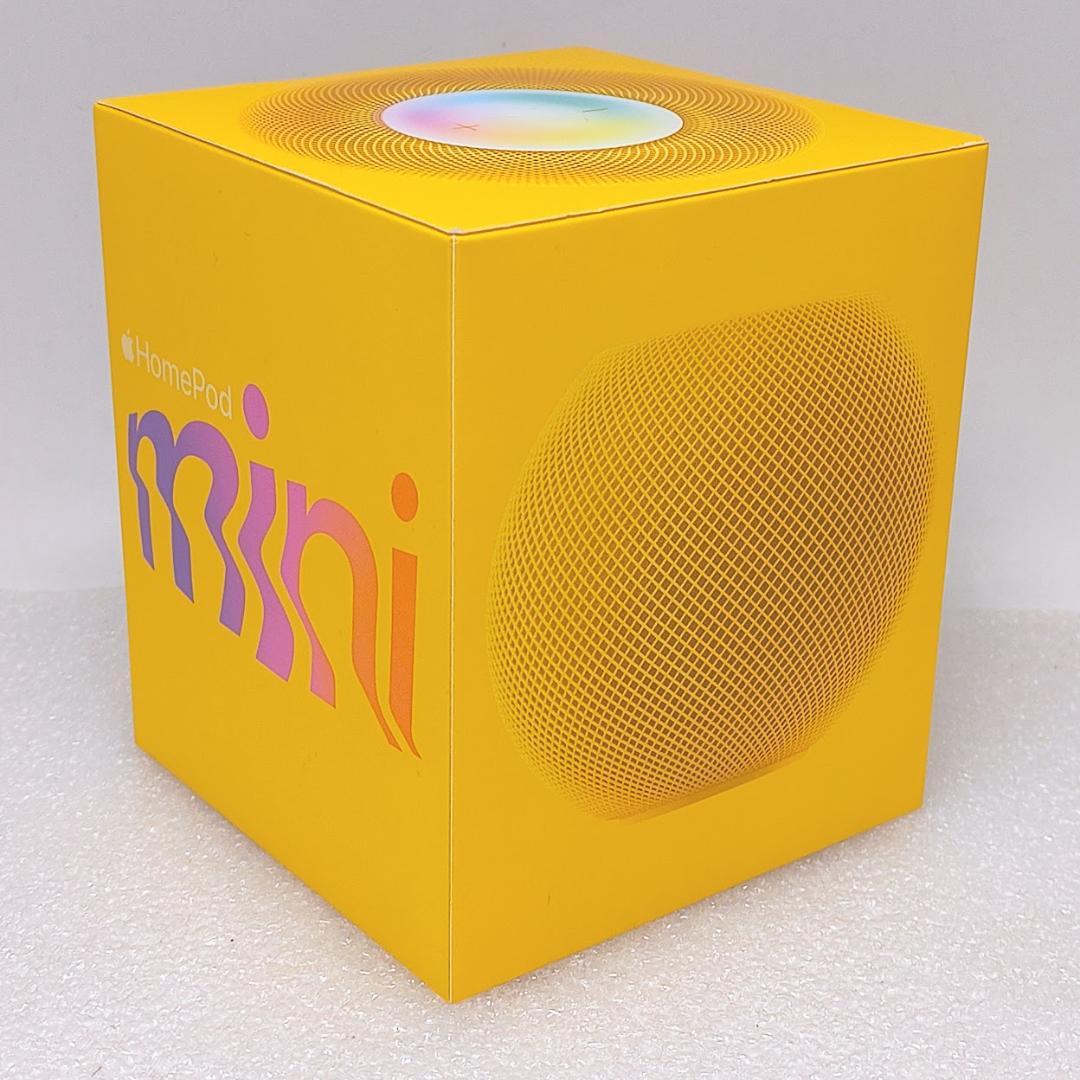 【美品】Apple スマートスピーカー Pod mini イエロー