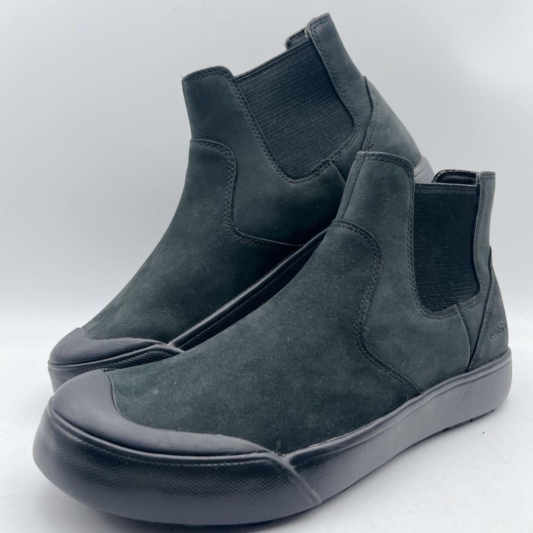 極美品✨keen キーン エレナ サイドゴアブーツ 黒 チェルシーブーツ 24