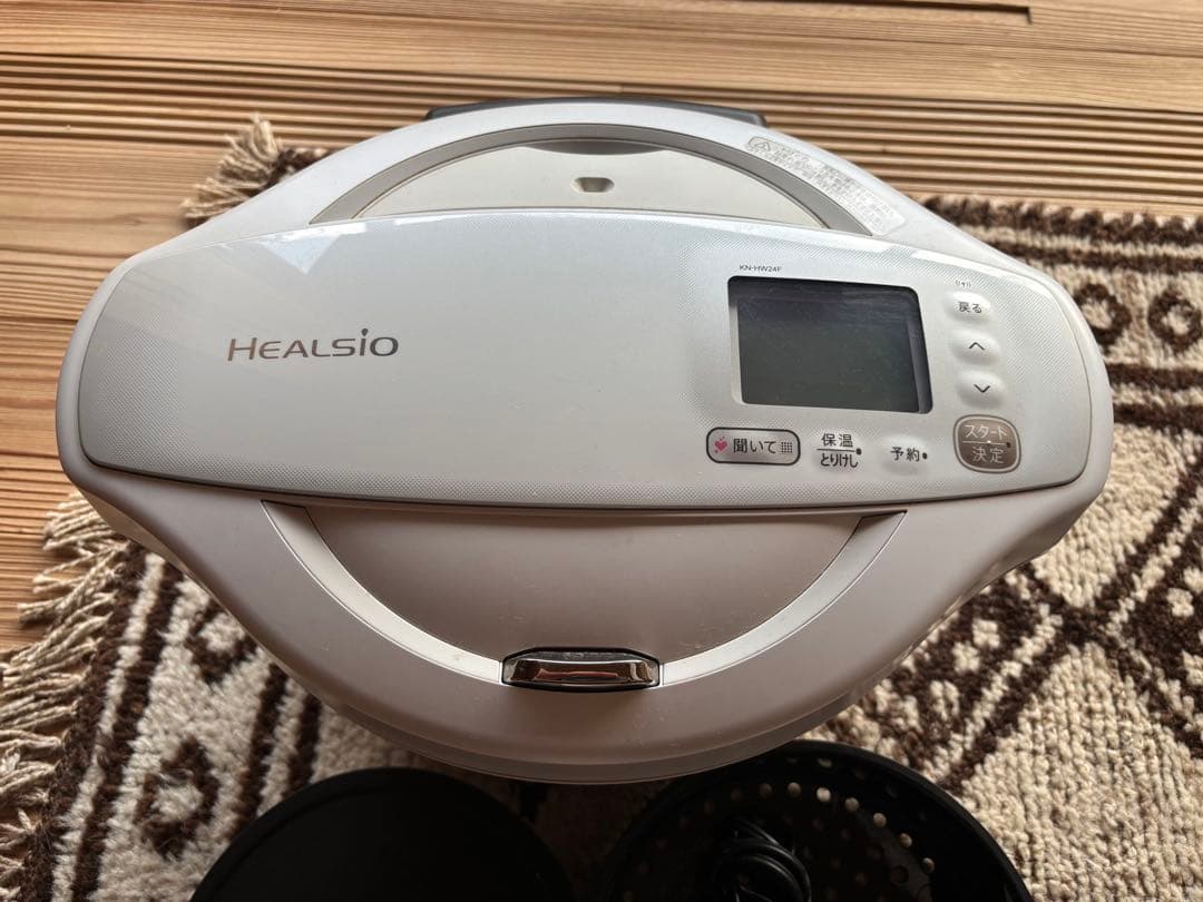 SHARP ヘルシオホットクック電気圧力鍋 ホワイト　KN-HW-24F