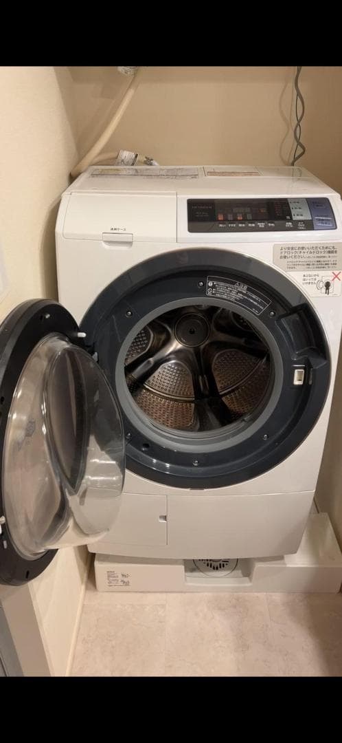 HITACHI ドラム式洗濯機と乾燥機 BD-SG100BL