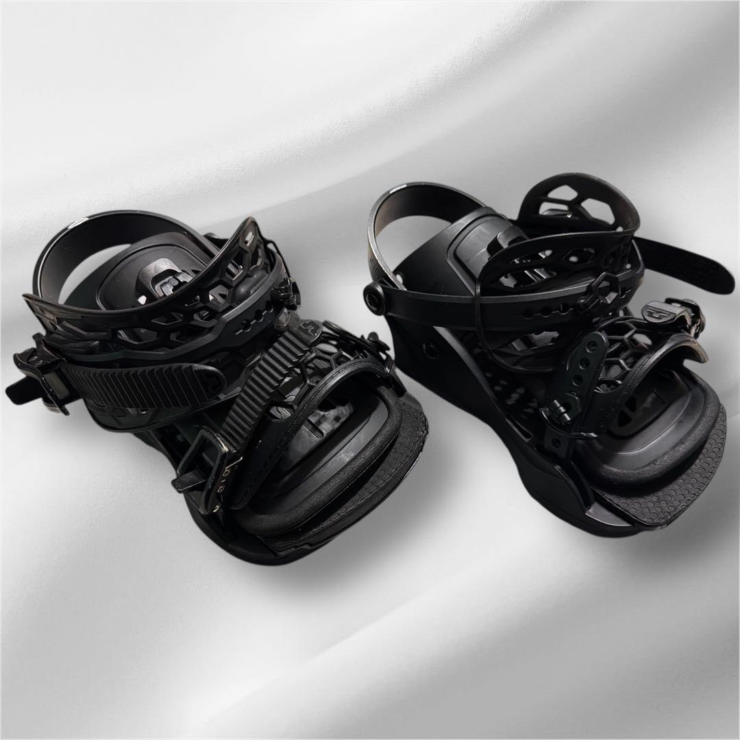 ブラック スノーボード ビンディング UNION