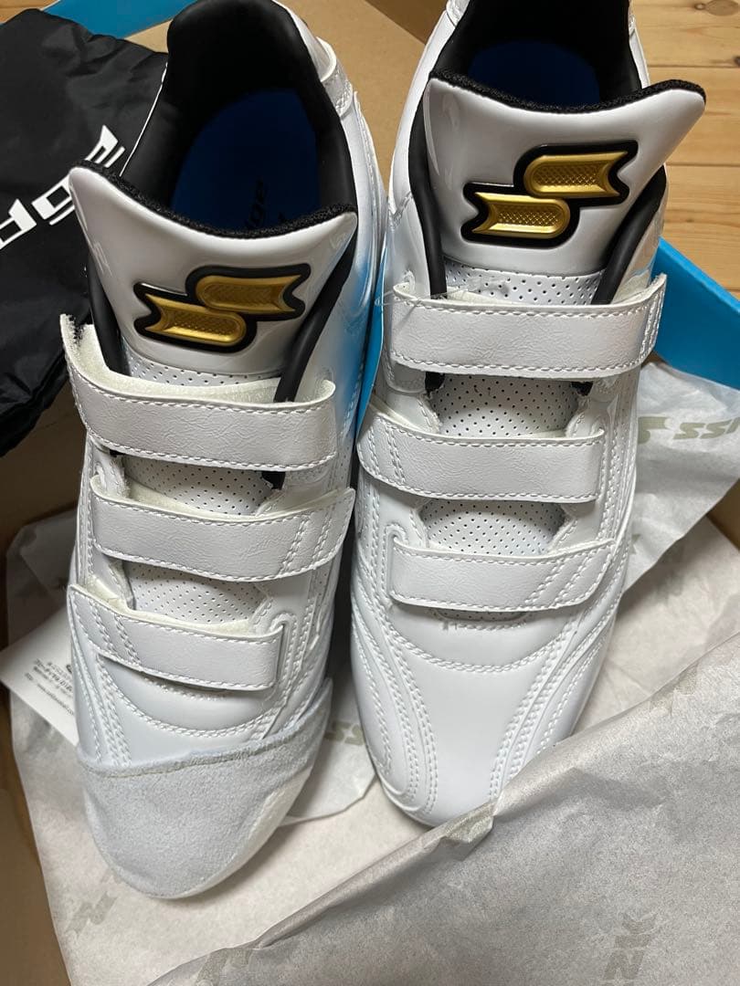 SSKプロエッジ　ベルクロスパイク　28cm Ｐ革つき