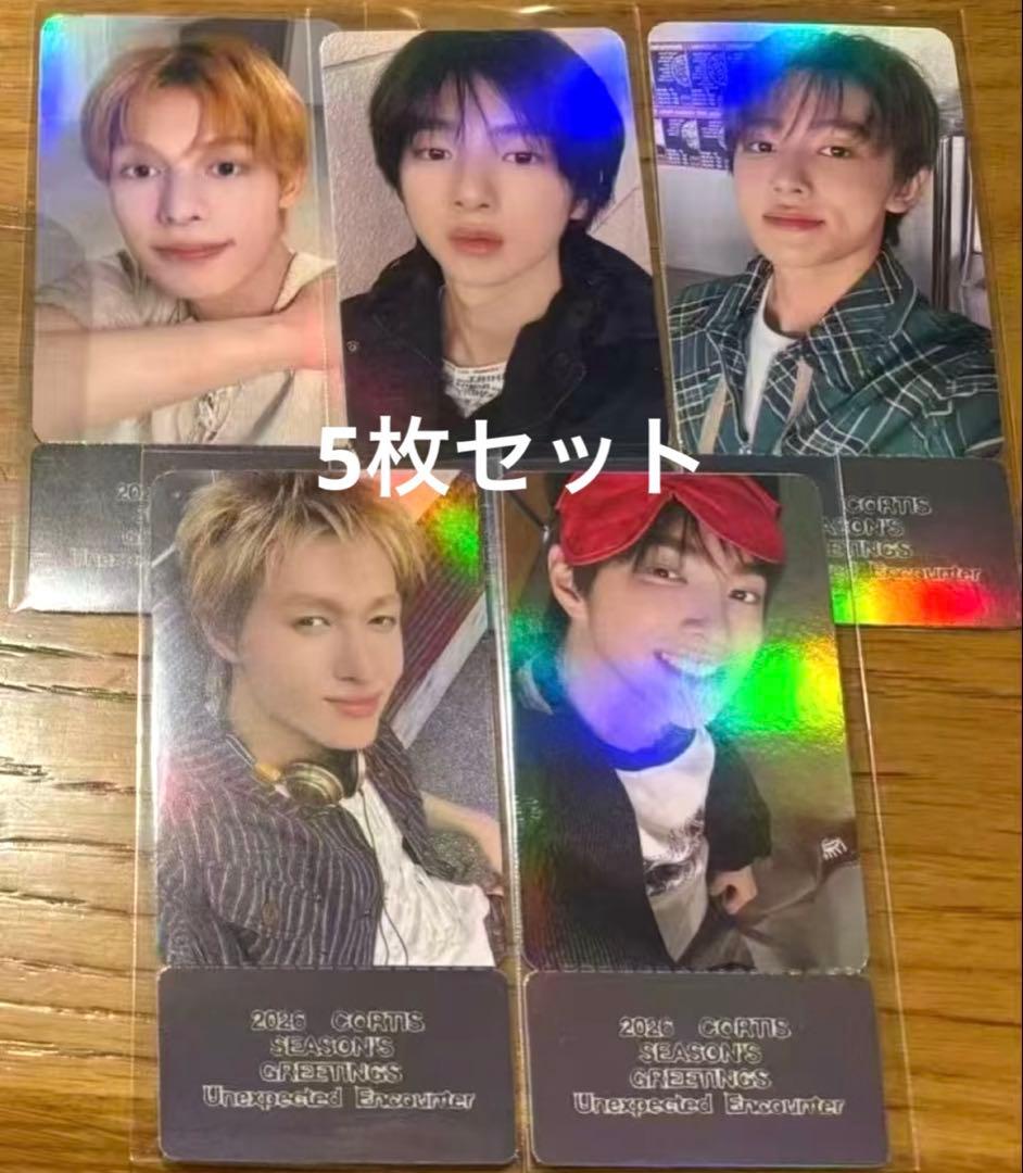CORTIS 2026 シーグリ HYBEポップアップ チケットトレカ5枚セット