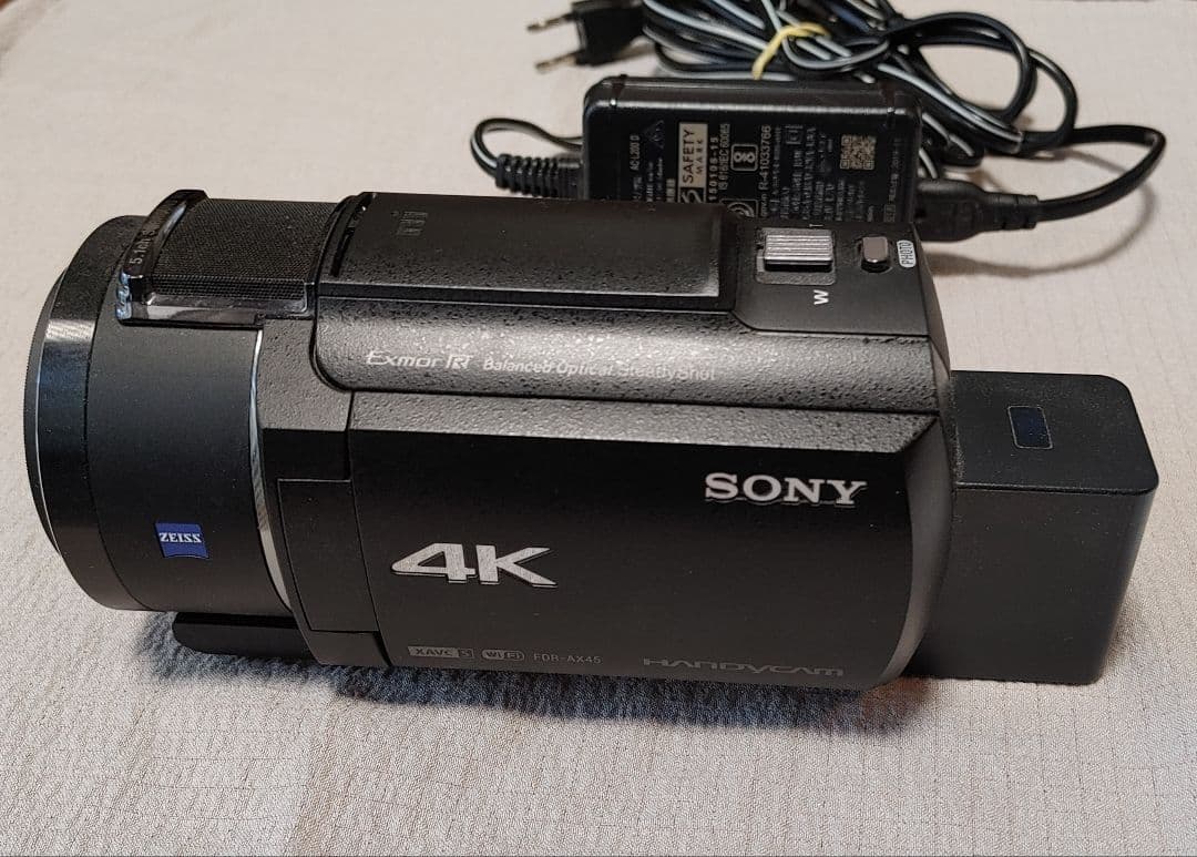 【良品】SONY FDR-AX45 4Kビデオカメラ 本体 ブラックカラー