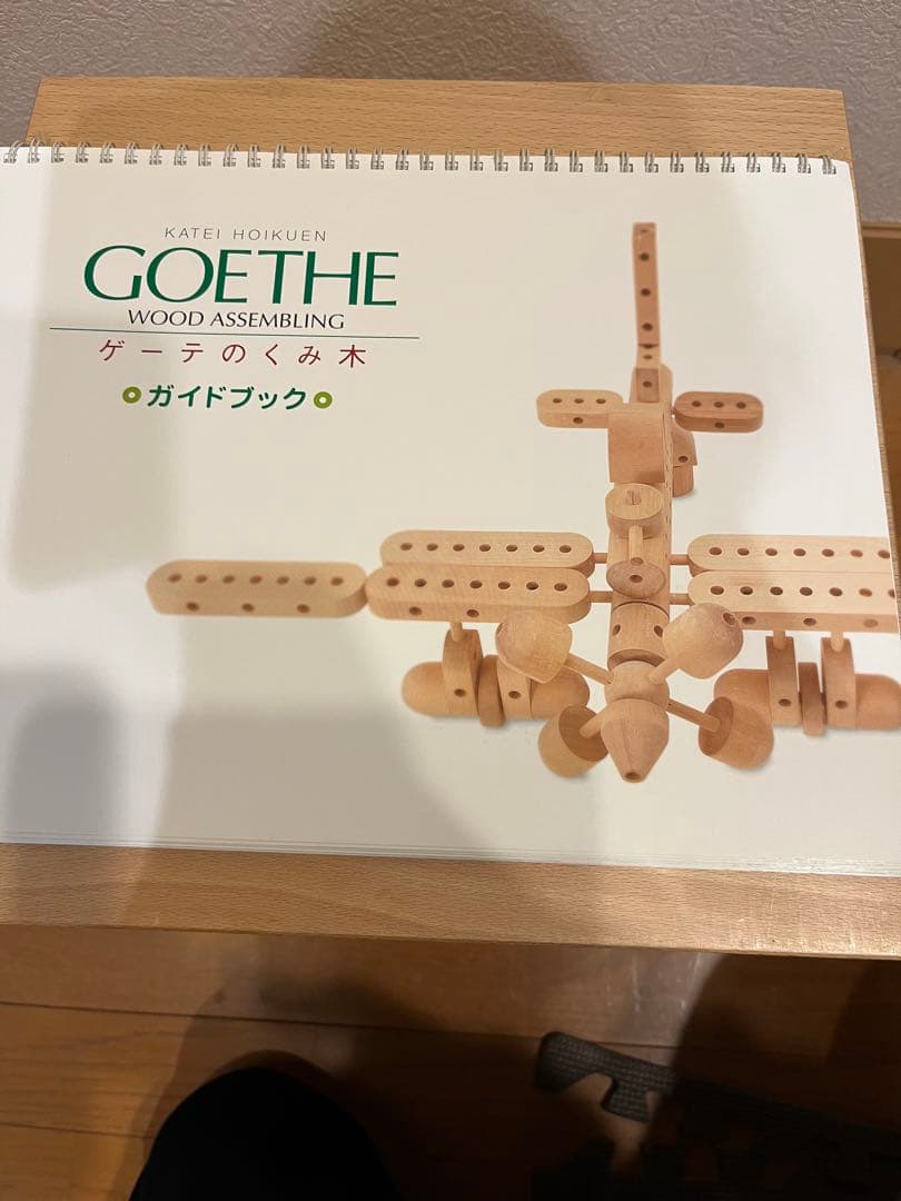 家庭保育園　ゲーテの組み木　 木製知育玩具