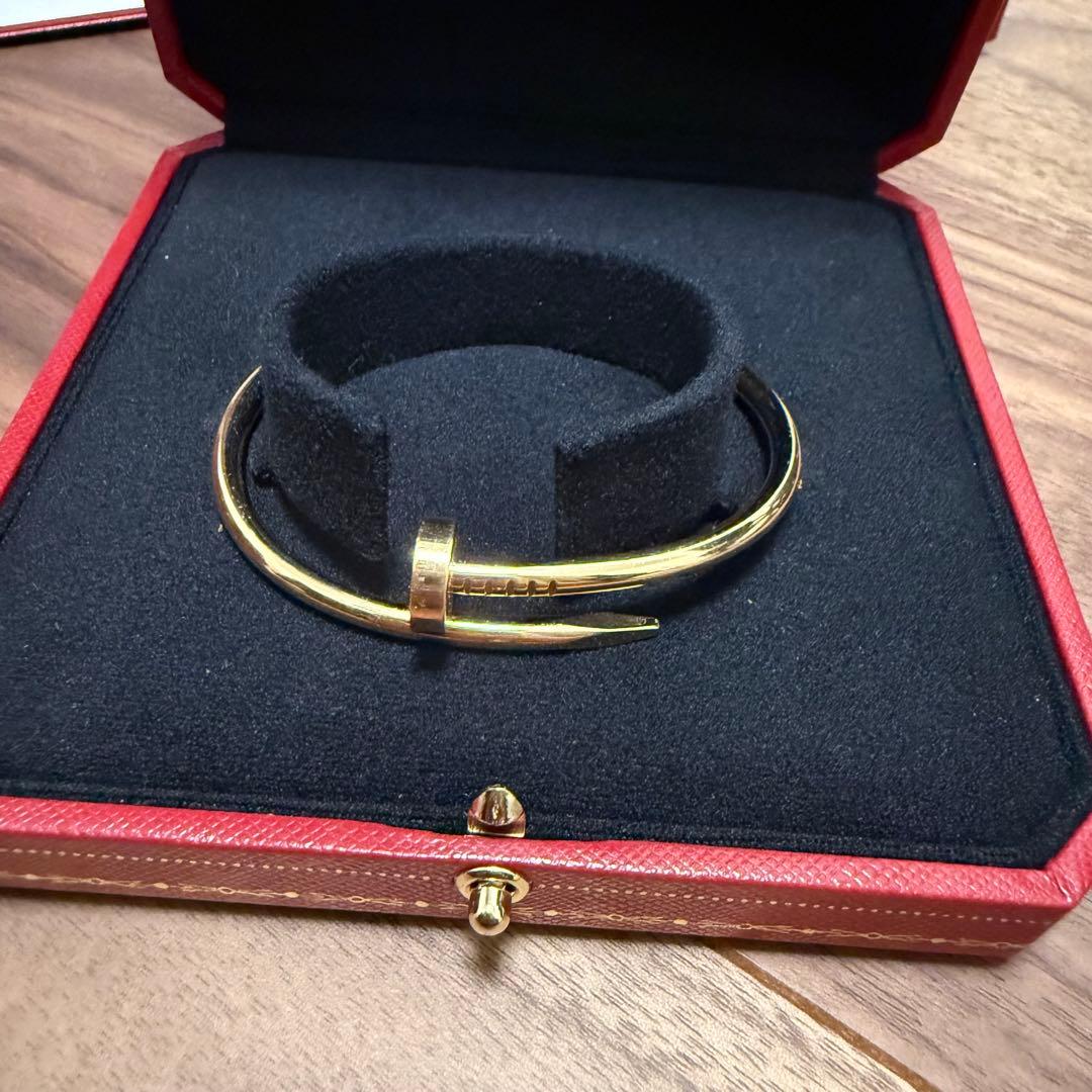 Cartier ジュストアンクル　ブレスレット　K18YG 34g